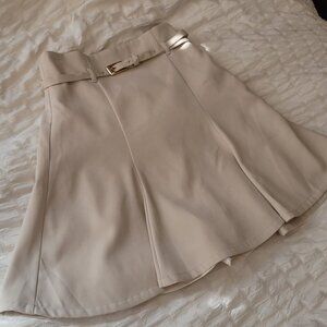 High-waisted A-line Skirt